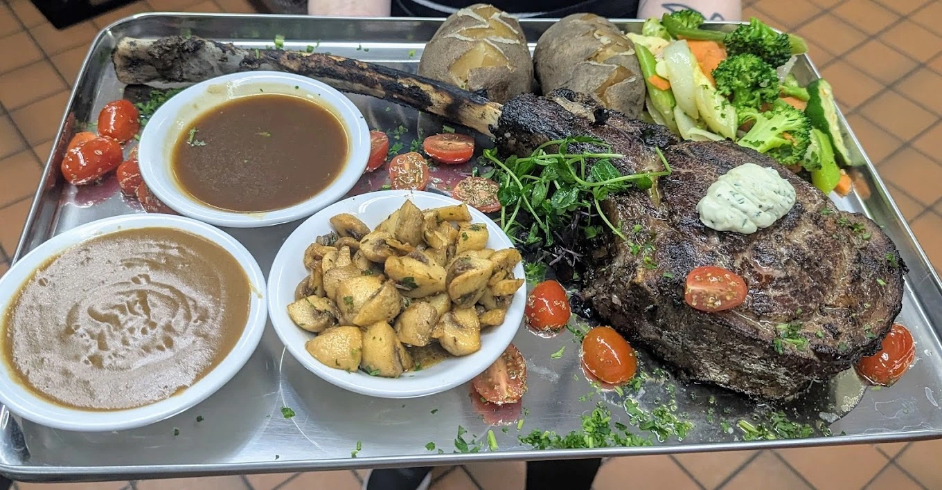 Professional catering services at K Motel & Steakhouse Restaurant in Swift Current, SK