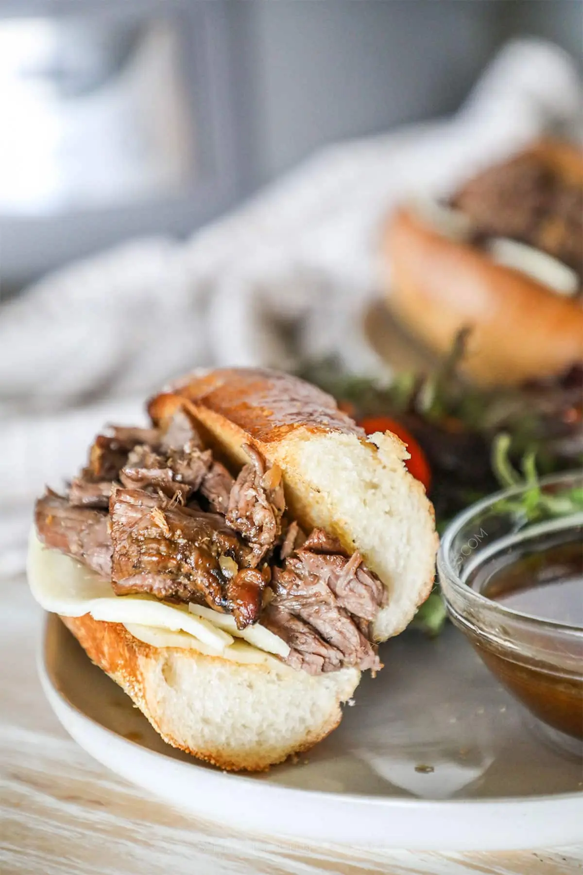 Beef Dip Sandwich at K Motel & Steakhouse Swift Current