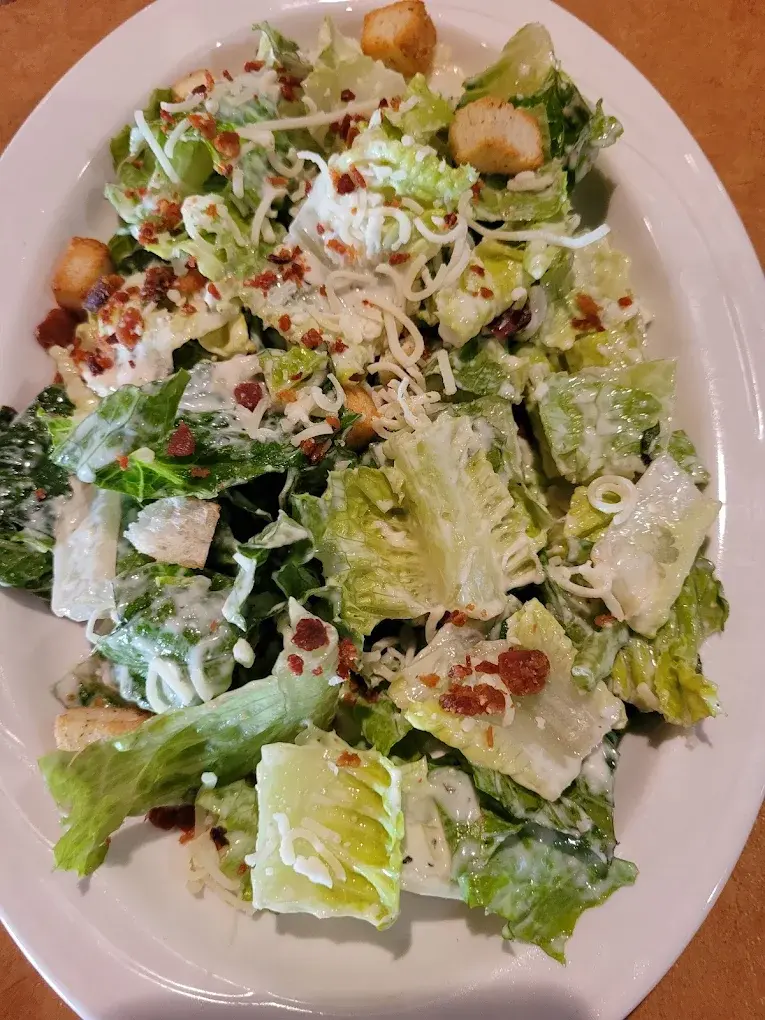 Caesar Salad with Homemade Dressing at K Motel & Steakhouse Restaurant in Swift Current